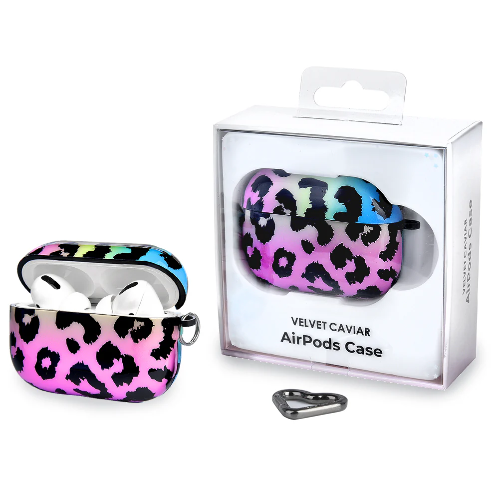 Rainbow Leopard AirPods Case - Image 10
