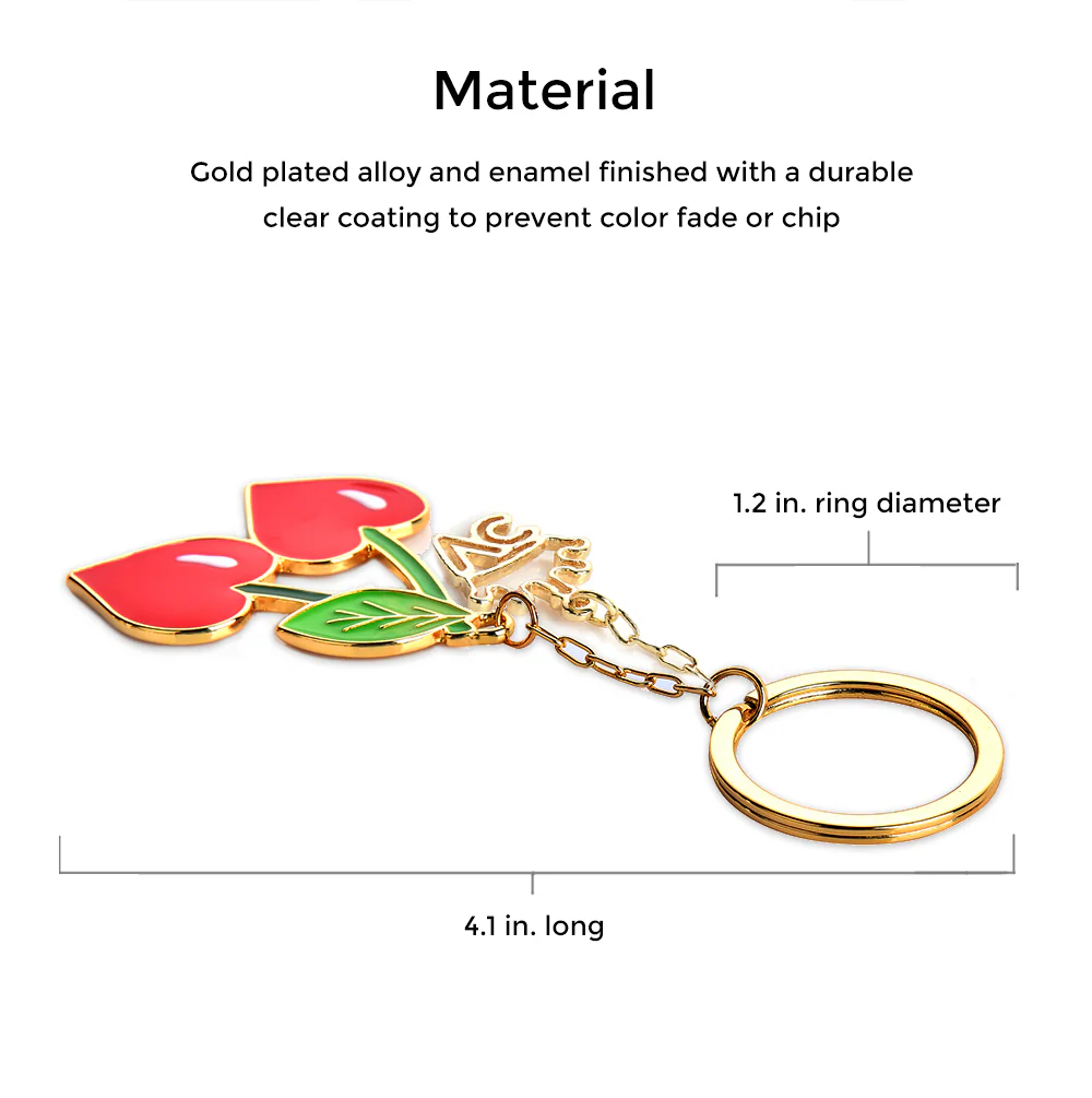 Cherries Keychain - Image 4