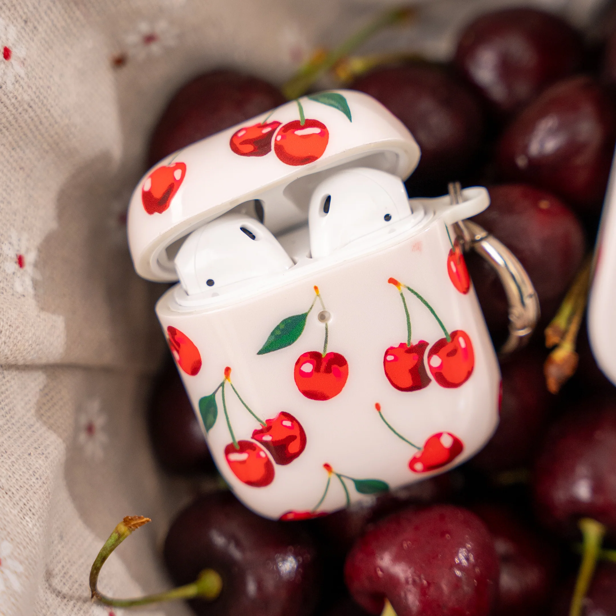Mon Cheri Cherry AirPod Case - Image 2