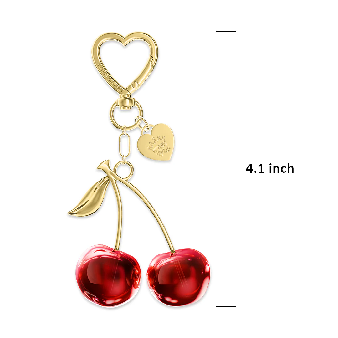 Cherry Bag Charm - Image 3