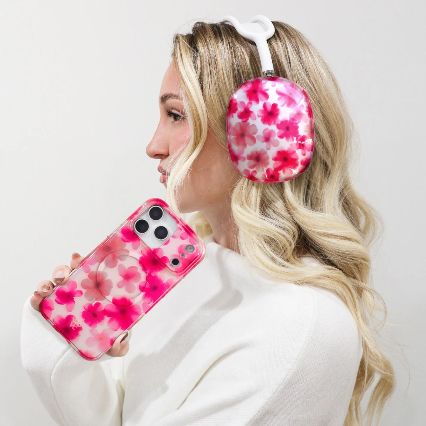 Cherry Blossom AirPod Max Case - Image 2
