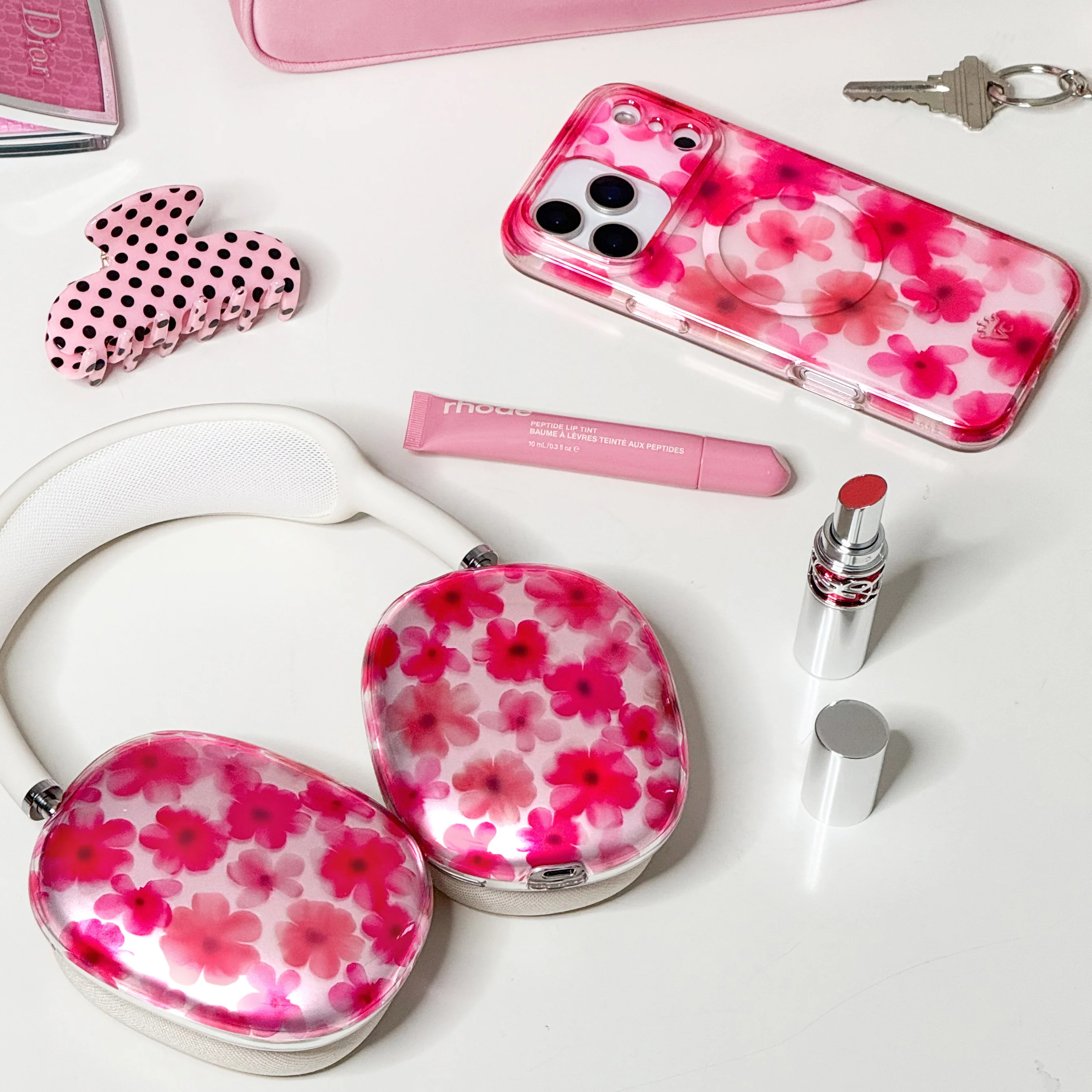 Cherry Blossom AirPod Max Case - Image 8