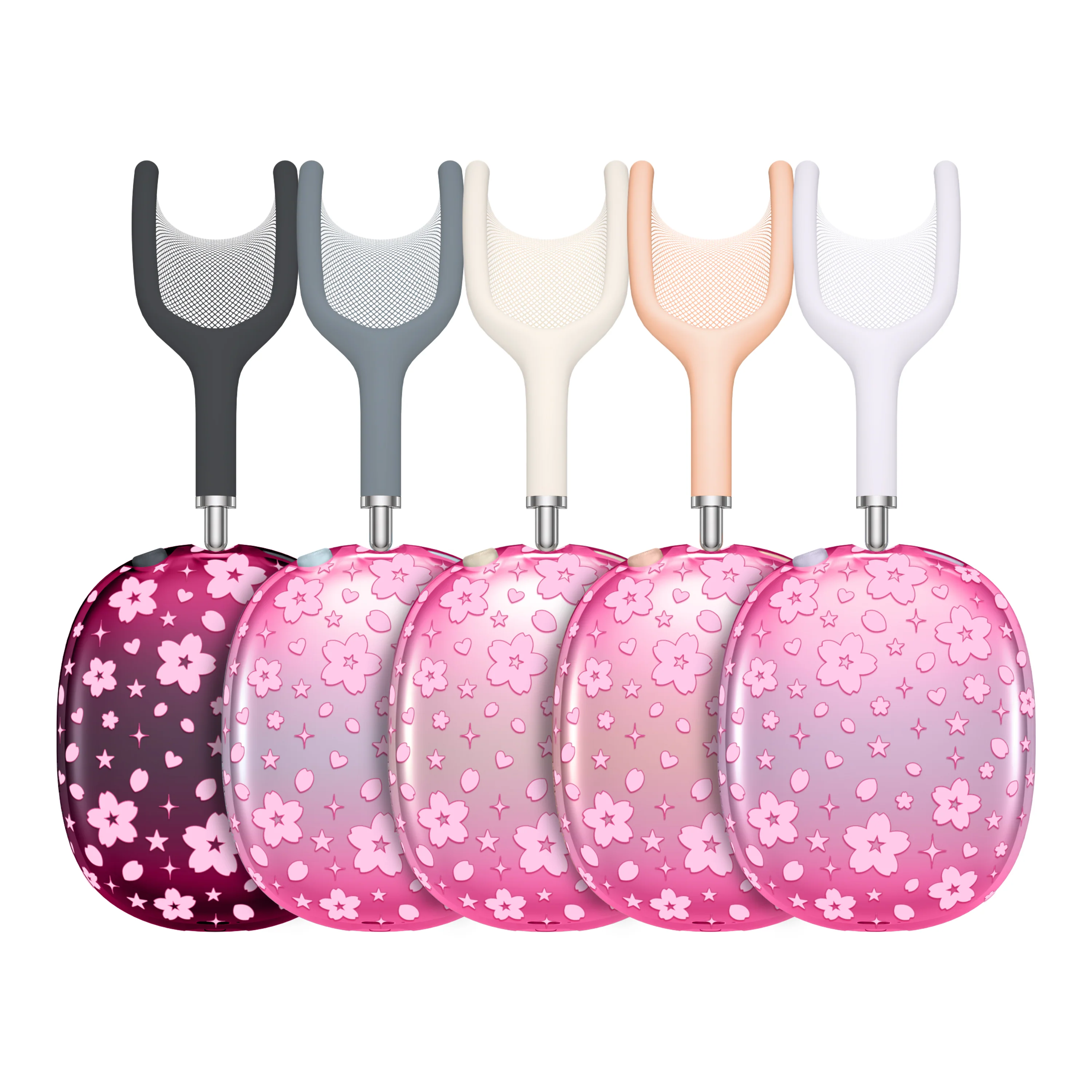 Pink Cherry Blossom AirPod Max Case - Image 7