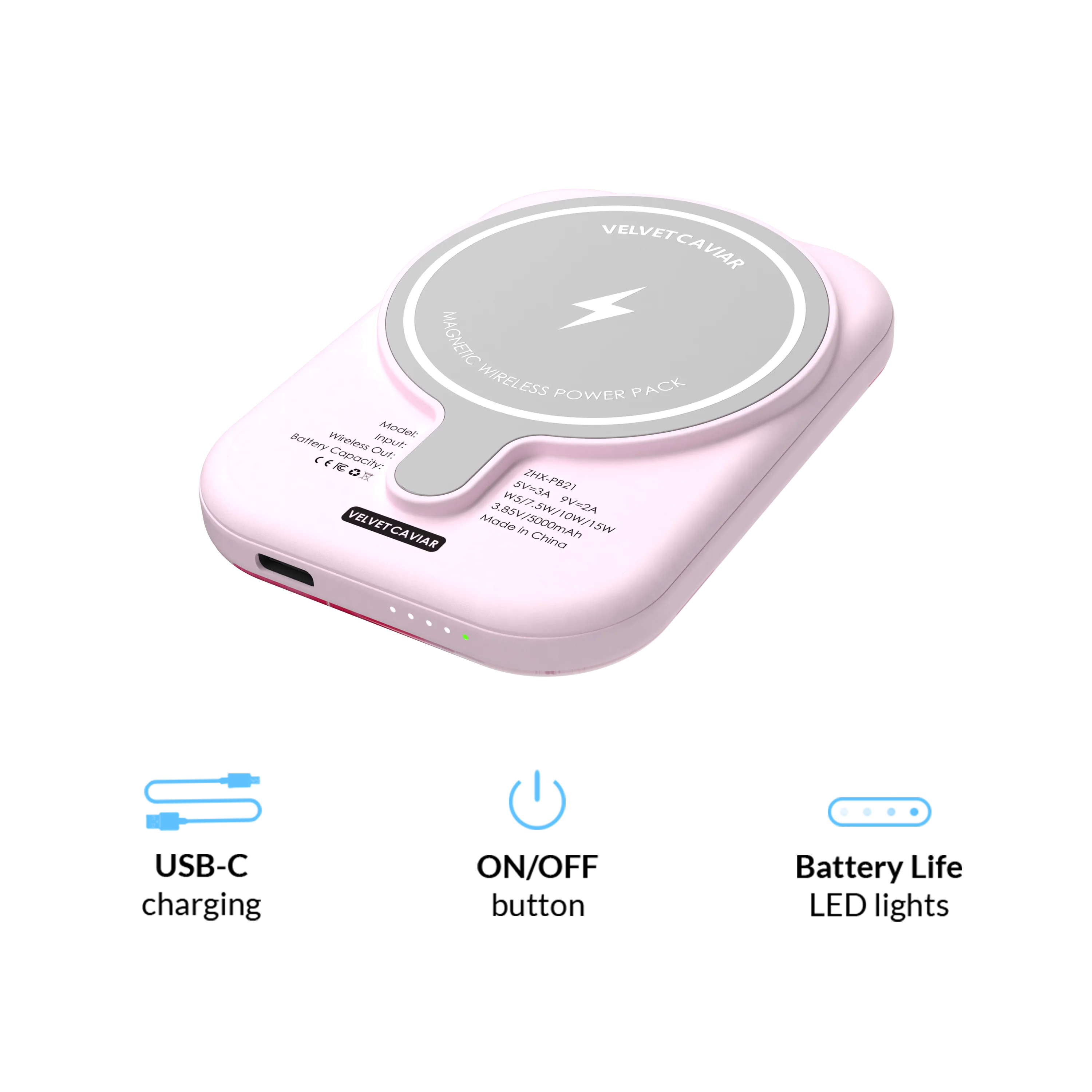 Cherry Blossom MagSafe Battery Power Pack - Image 6