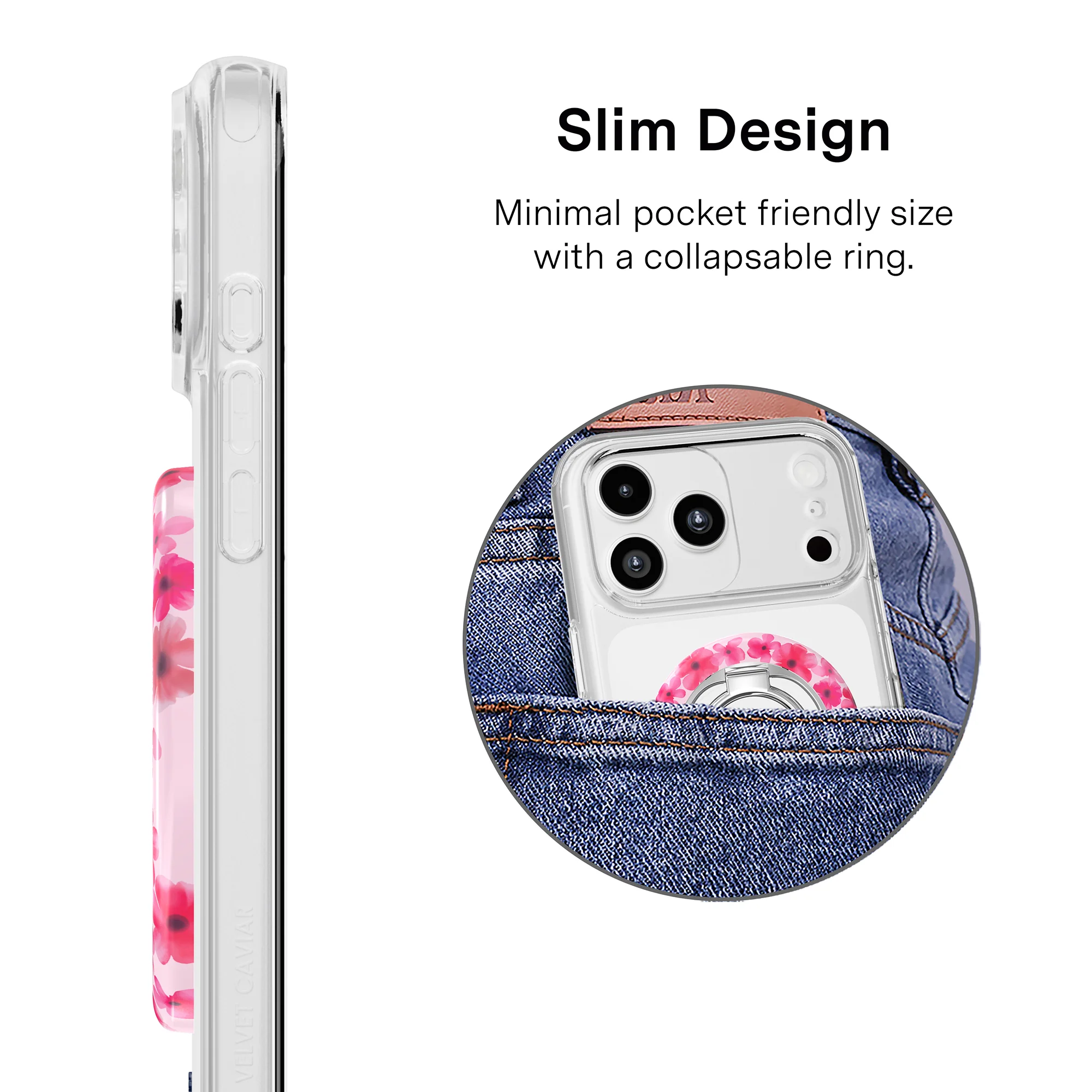 Cherry Blossom MagSafe Grip Ring - Image 3