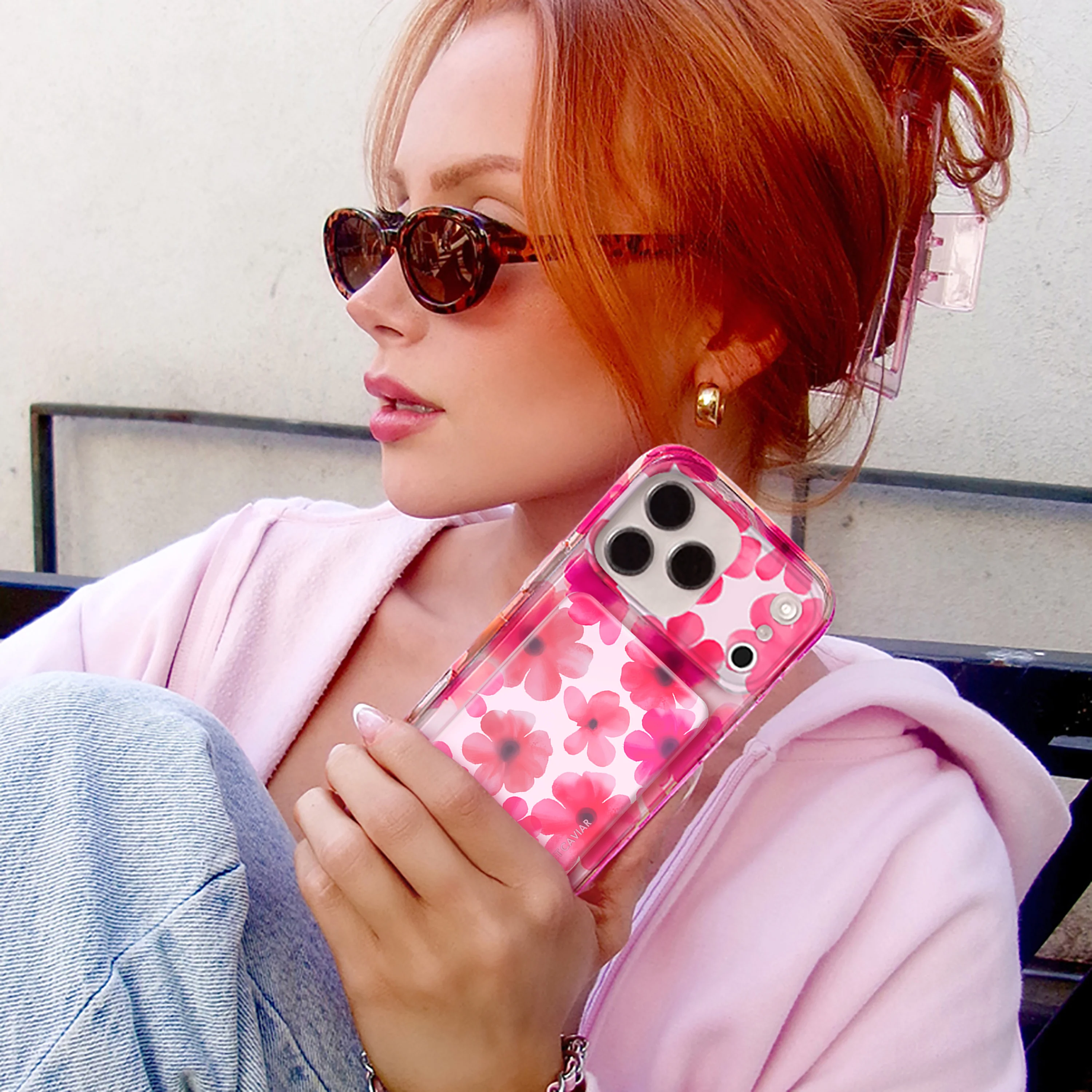 Cherry Blossom MagSafe Wallet - Image 2