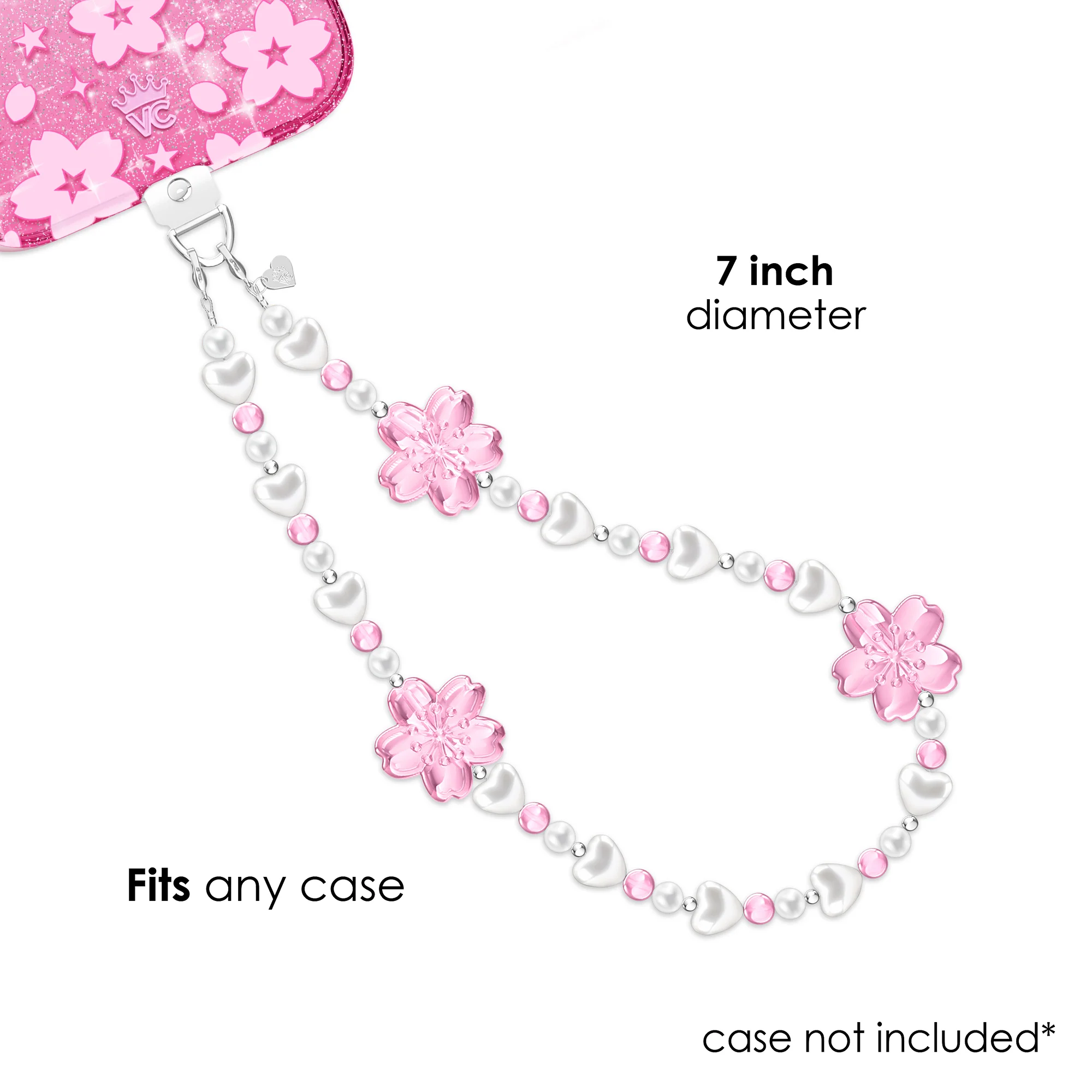 Cherry Blossom Phone Charm - Image 3