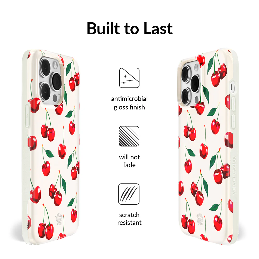 Mon Cheri Cherry iPhone Case - Image 10