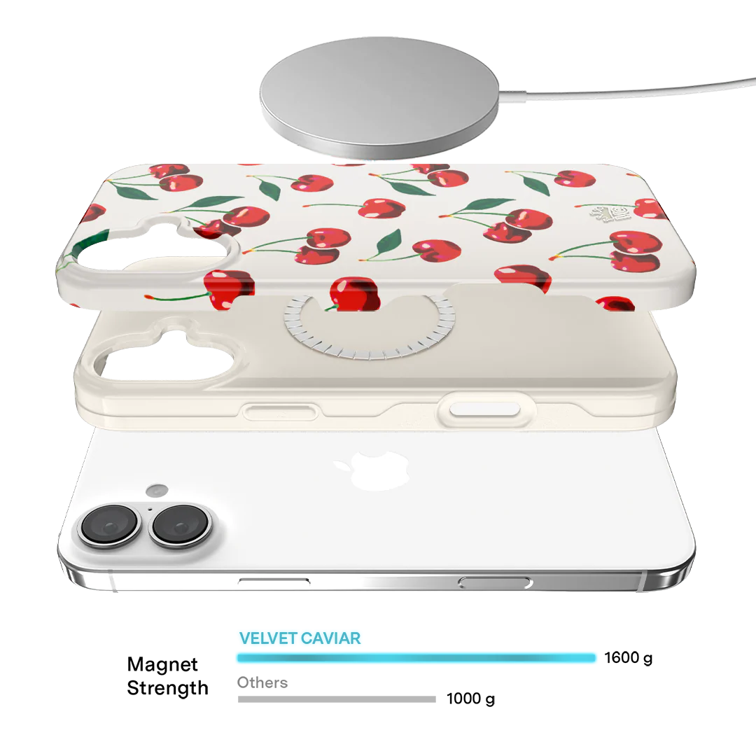Mon Cheri Cherry iPhone Case - Image 103