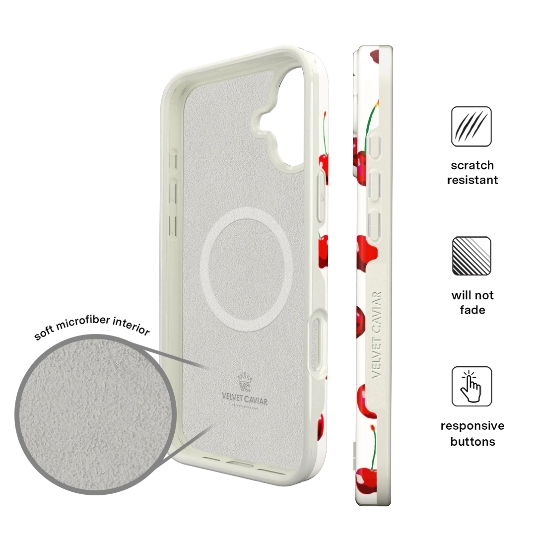 Mon Cheri Cherry iPhone Case - Image 105