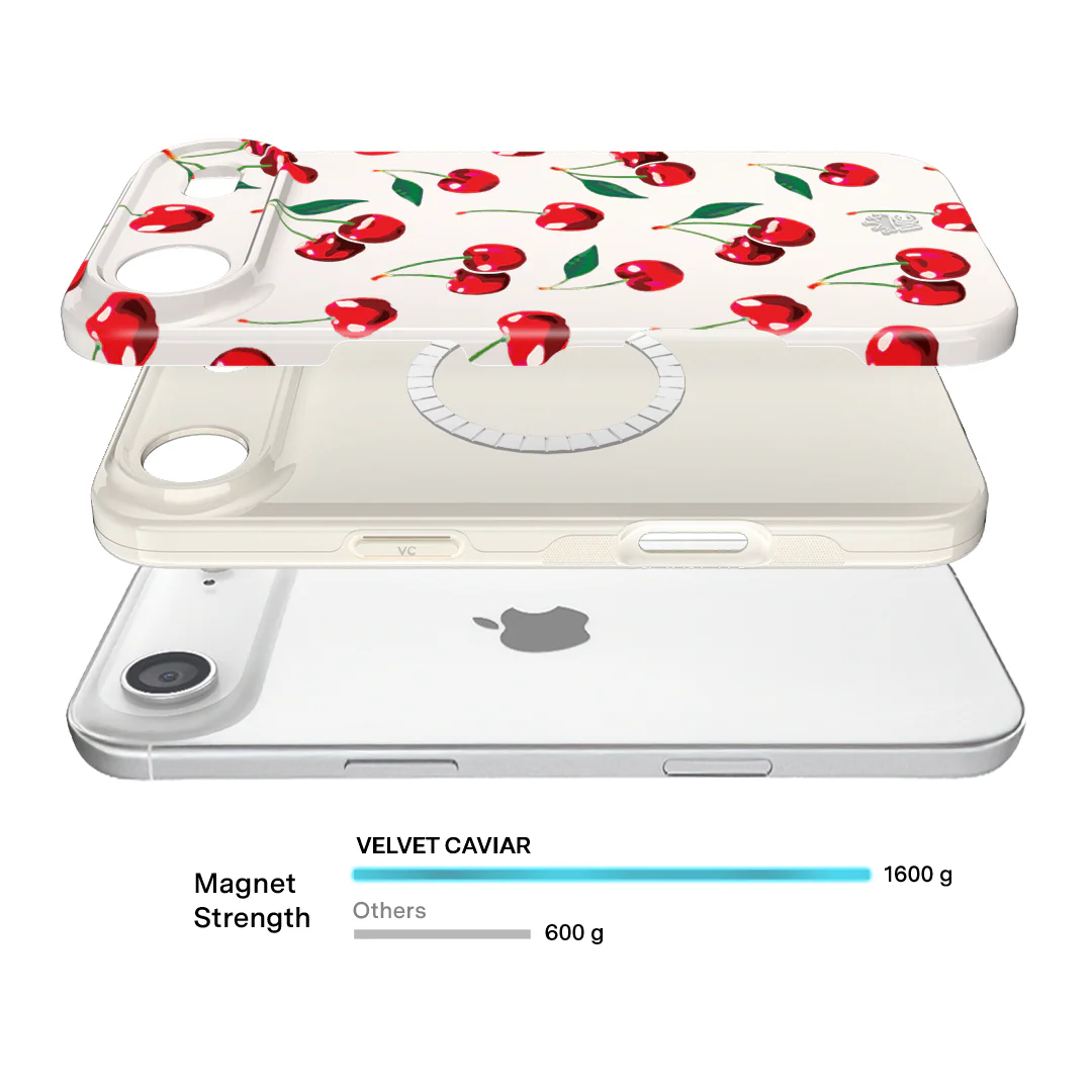 Mon Cheri Cherry iPhone Case - Image 109