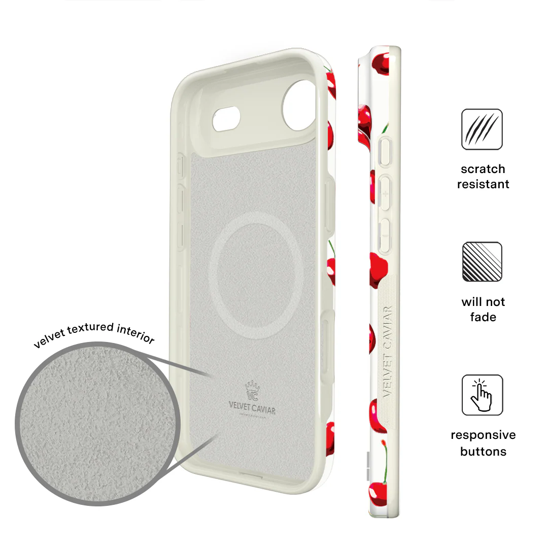 Mon Cheri Cherry iPhone Case - Image 110