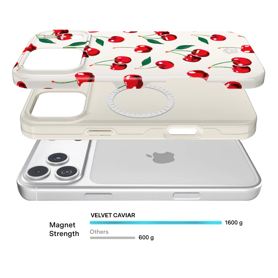 Mon Cheri Cherry iPhone Case - Image 114