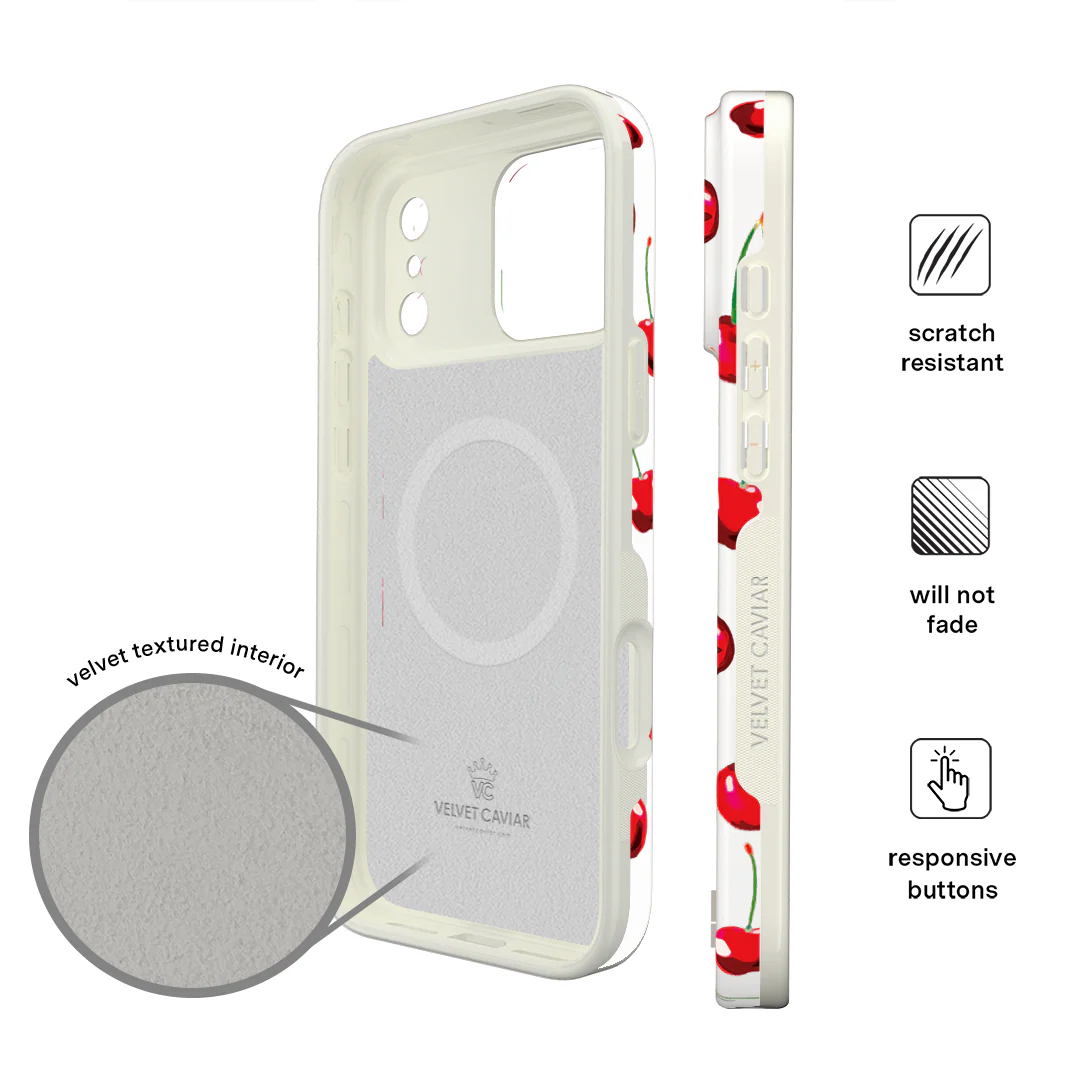 Mon Cheri Cherry iPhone Case - Image 115