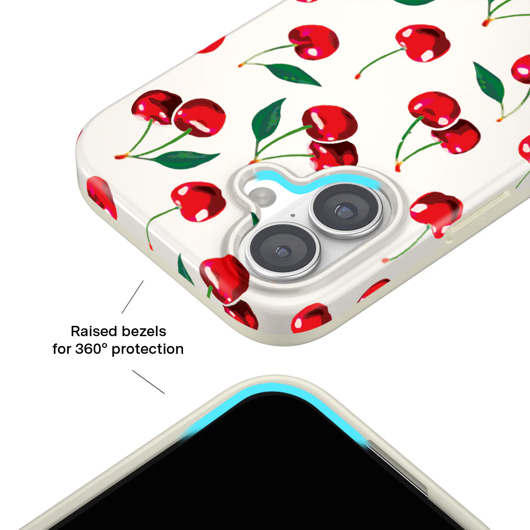 Mon Cheri Cherry iPhone Case - Image 123