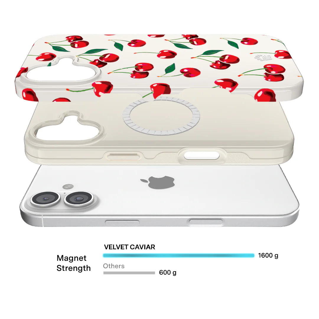 Mon Cheri Cherry iPhone Case - Image 124