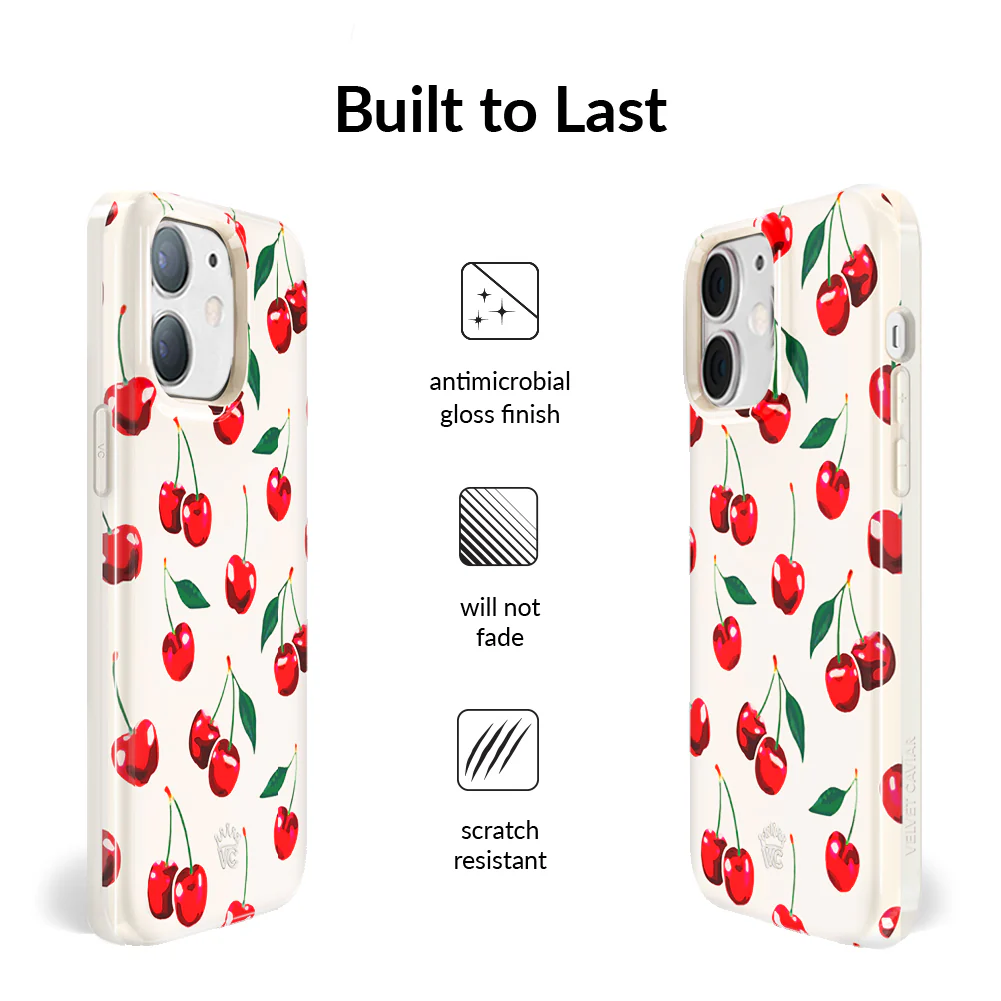 Mon Cheri Cherry iPhone Case - Image 50