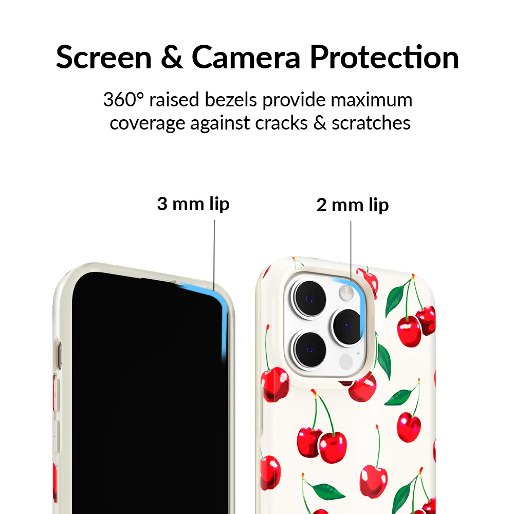Mon Cheri Cherry iPhone Case - Image 58