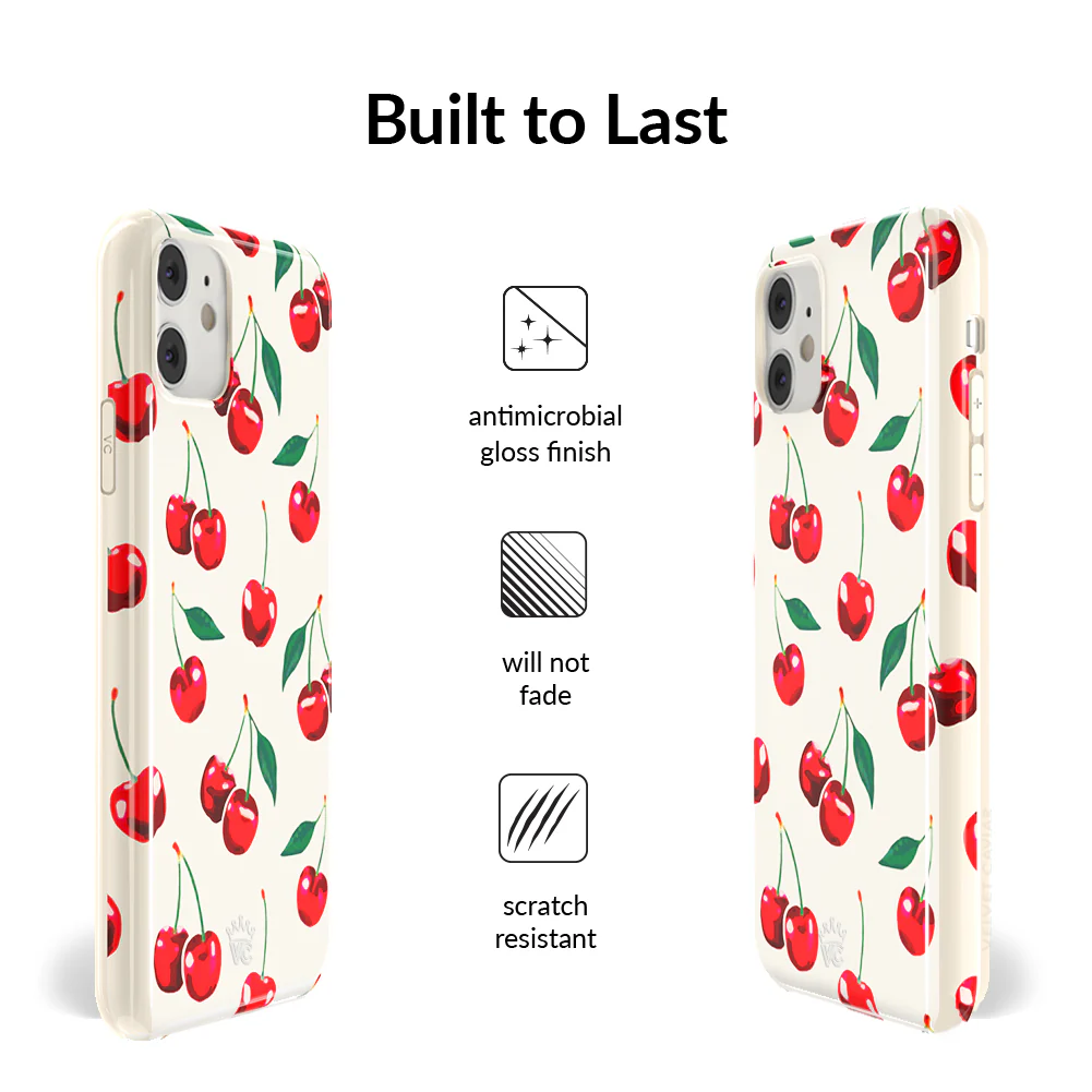 Mon Cheri Cherry iPhone Case - Image 65