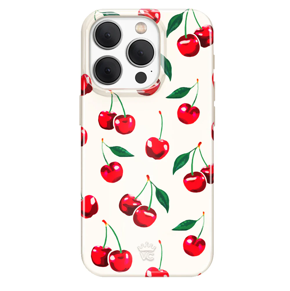 Mon Cheri Cherry iPhone Case - Image 76