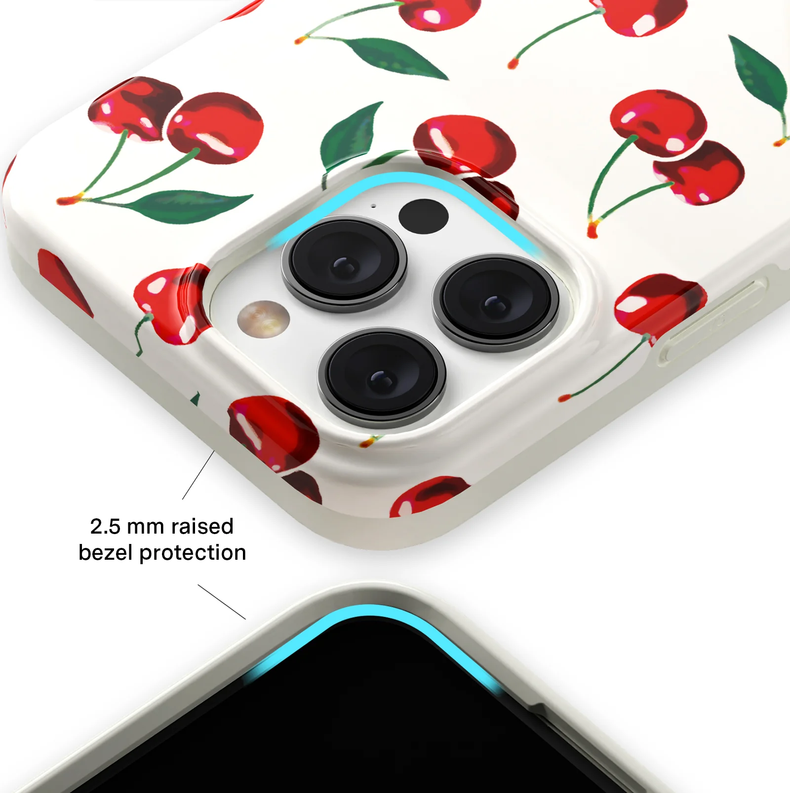 Mon Cheri Cherry iPhone Case - Image 77