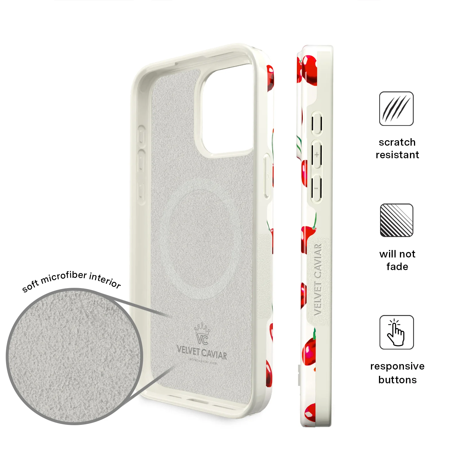 Mon Cheri Cherry iPhone Case - Image 80