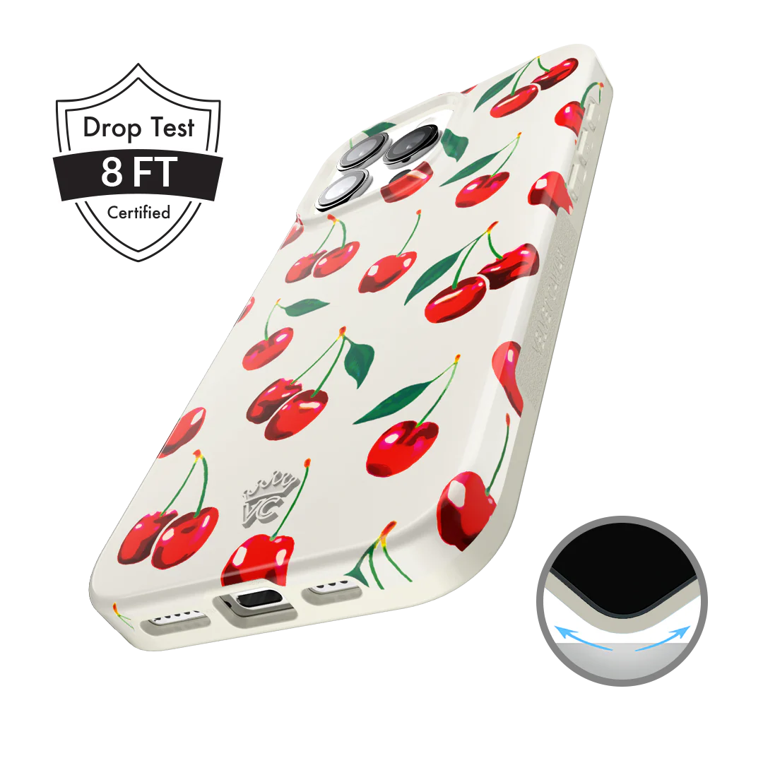Mon Cheri Cherry iPhone Case - Image 89