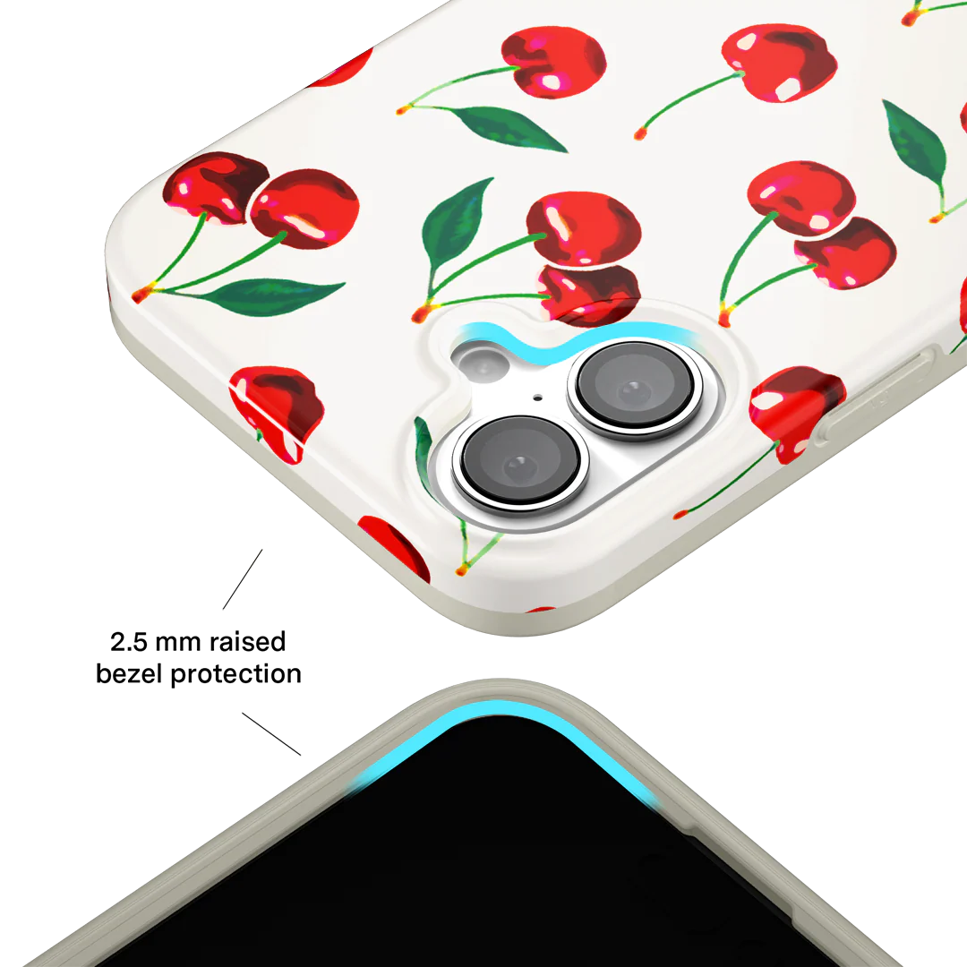 Mon Cheri Cherry iPhone Case - Image 97
