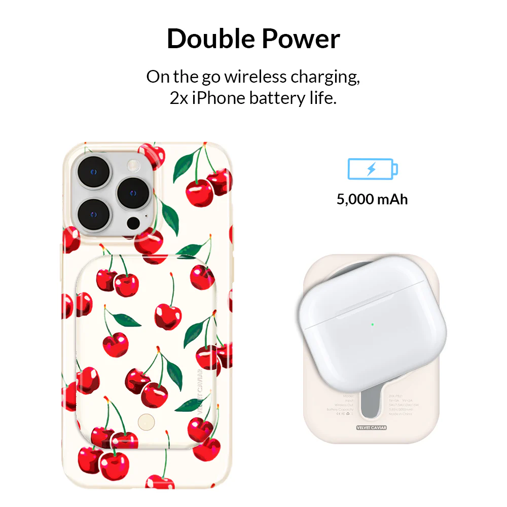 Mon Cheri Cherry MagSafe Battery Power Pack - Image 3