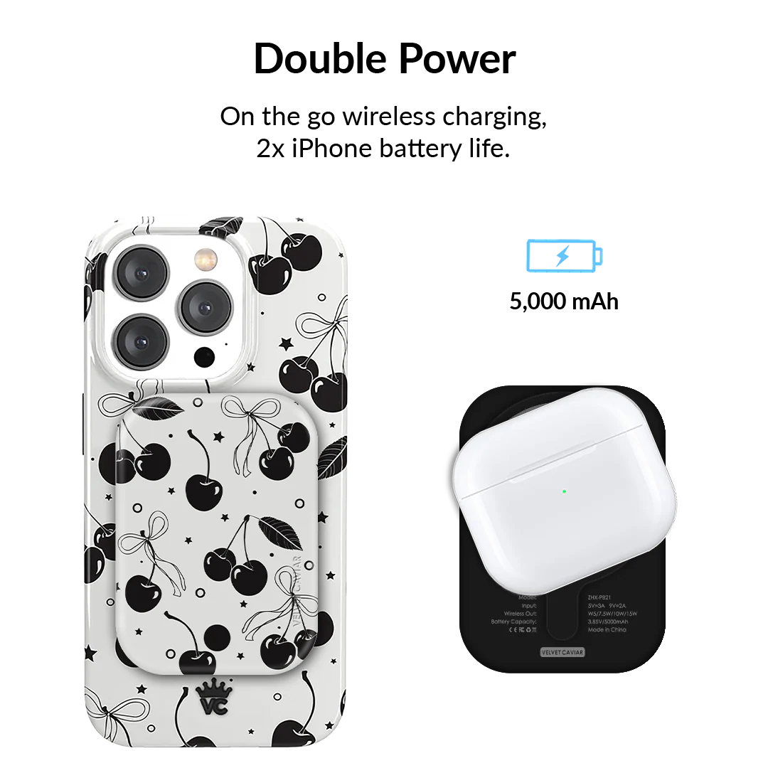 Cherry Noir MagSafe Battery Power Pack - Image 2