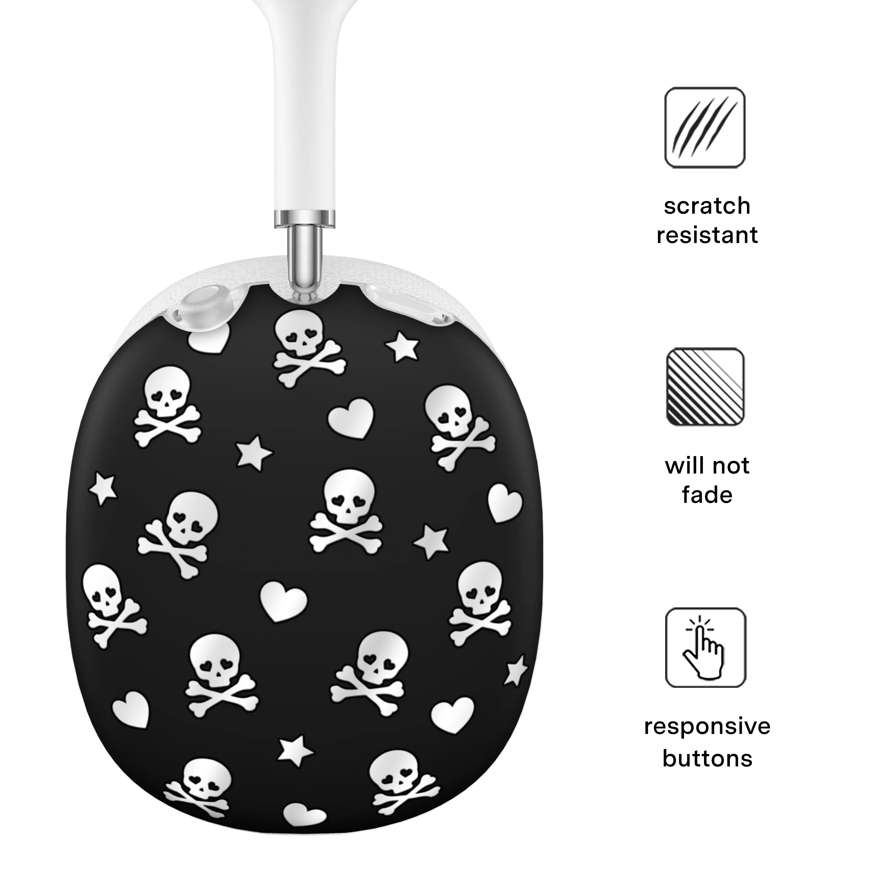 Chrome Skulls AirPod Max Case - Image 3