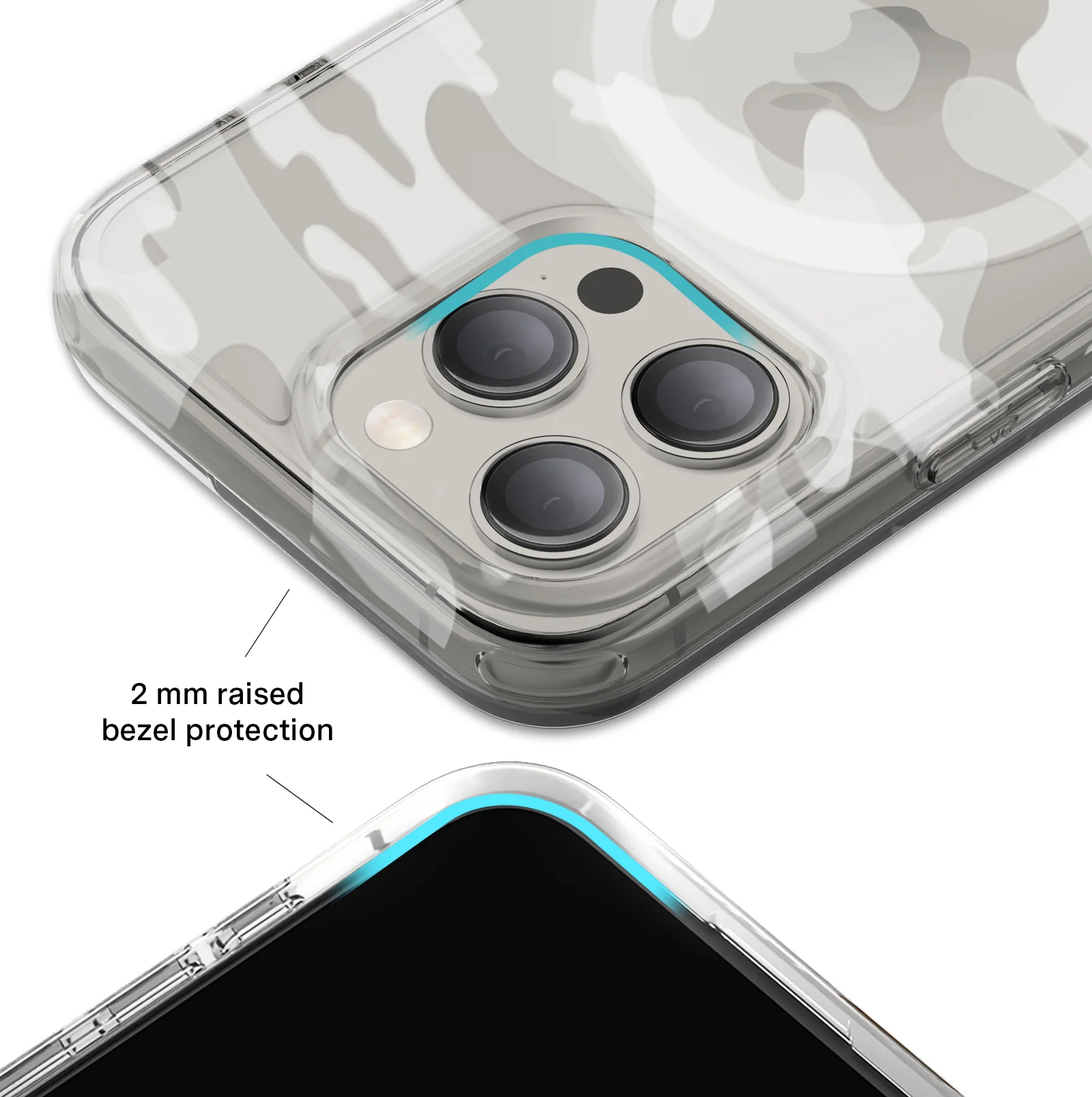 Frosted Camo iPhone Case - Image 3