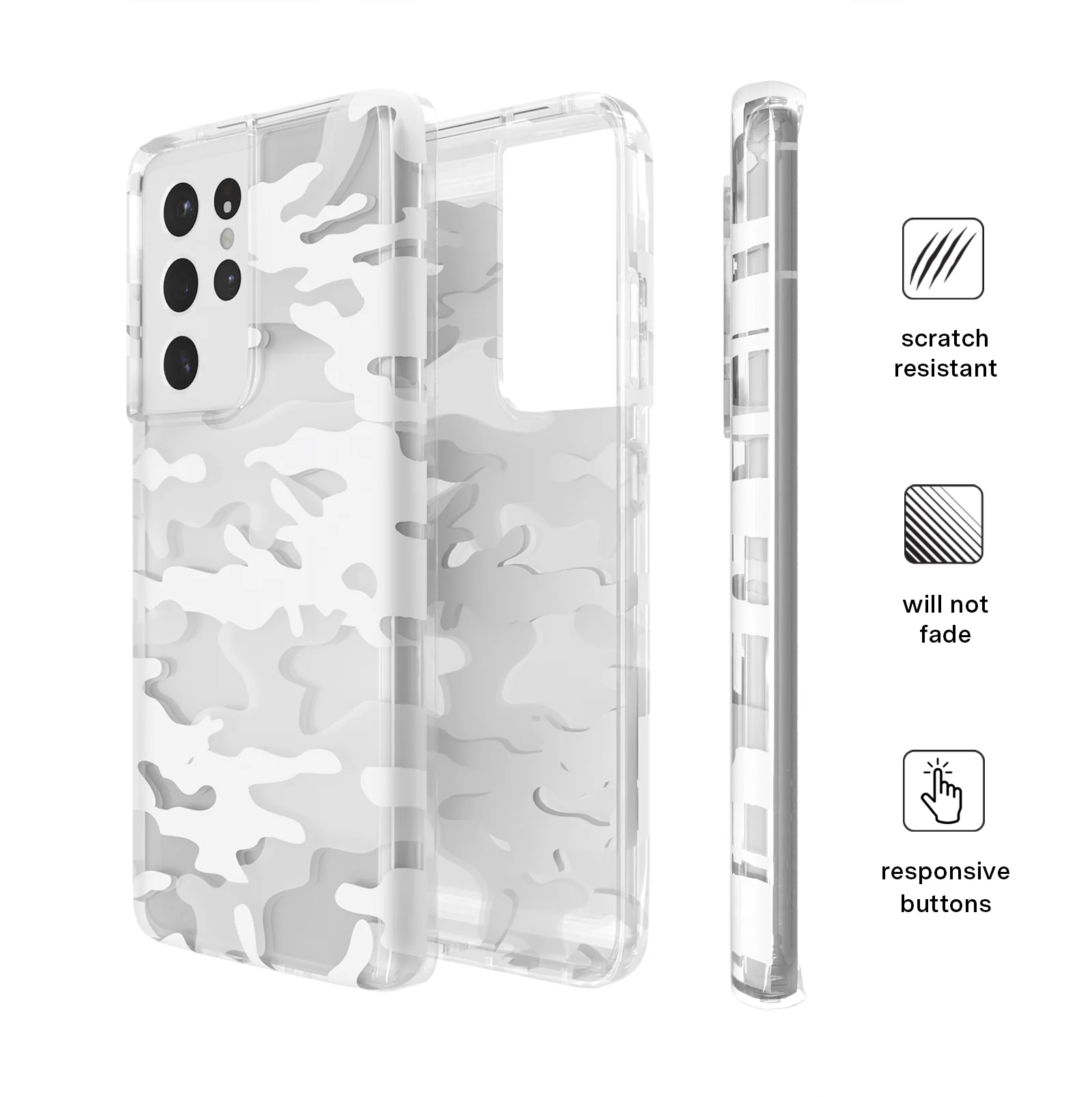 Frosted Camo Samsung Case - Image 45