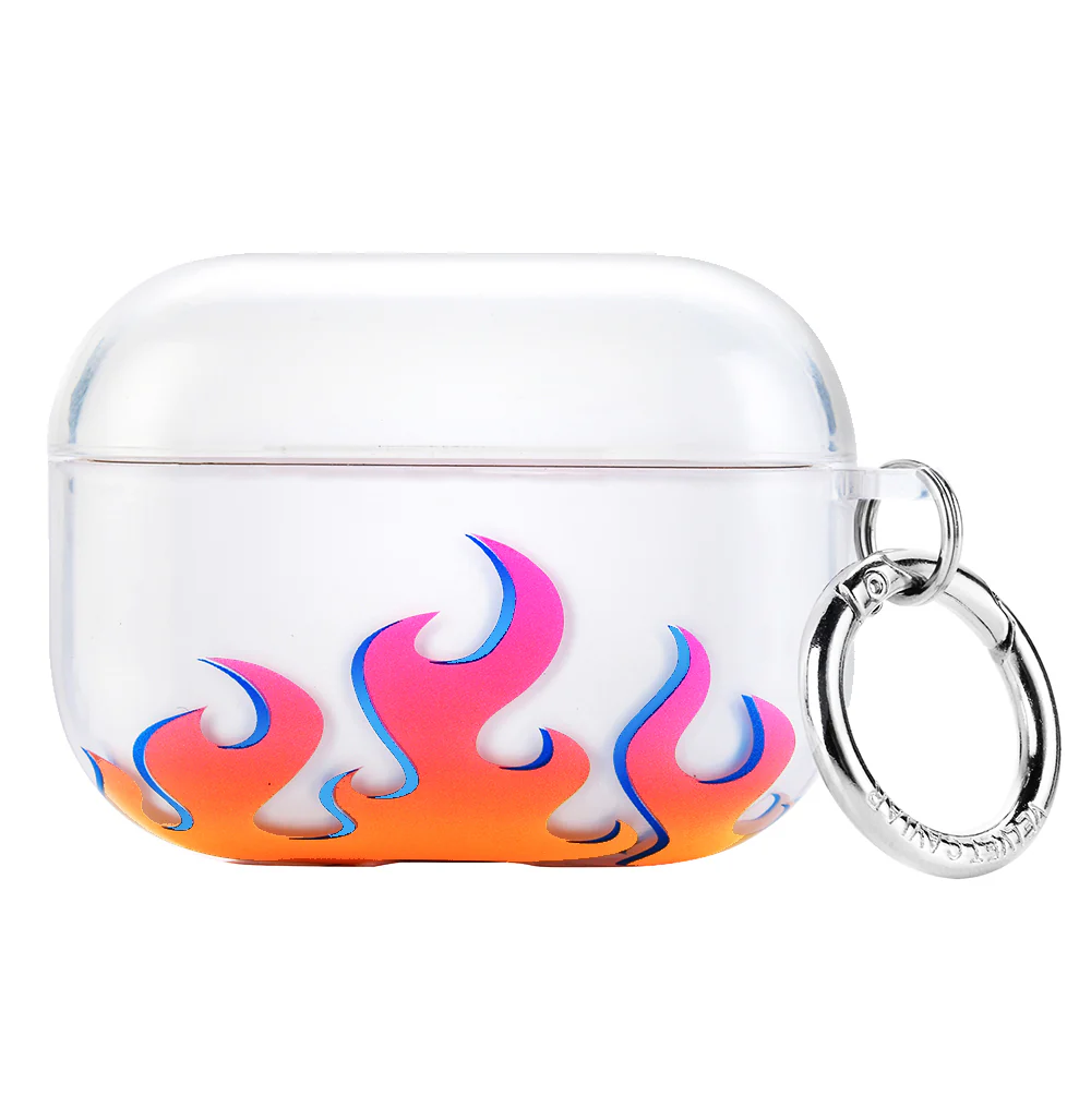 Clear Flames Airpods Case - Image 6