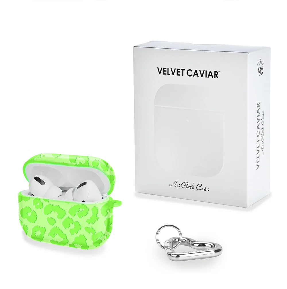 Key Lime Leopard AirPod Case - Image 10