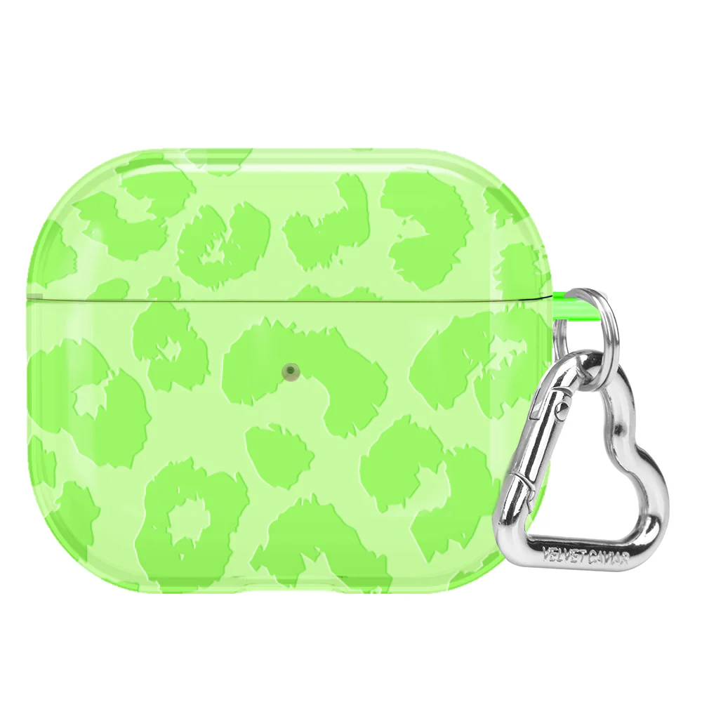 Key Lime Leopard AirPod Case - Image 11