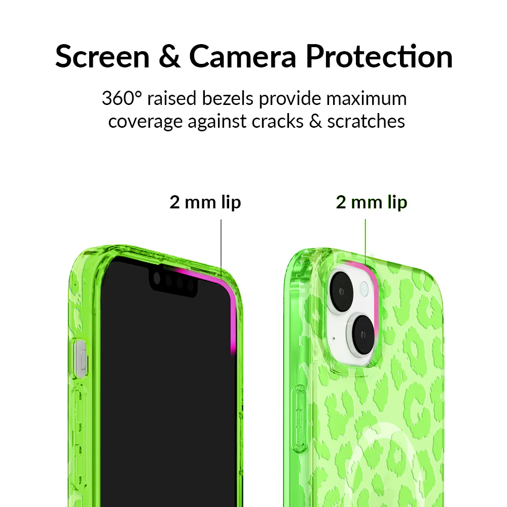 Key Lime Leopard iPhone Case - Image 21