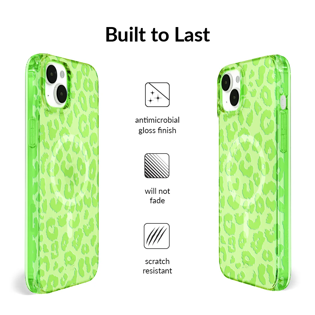 Key Lime Leopard iPhone Case - Image 23