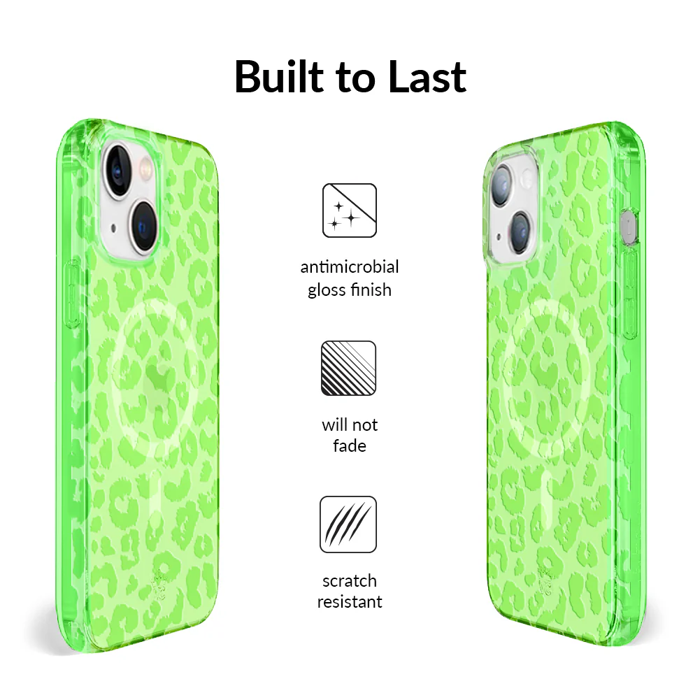 Key Lime Leopard iPhone Case - Image 29