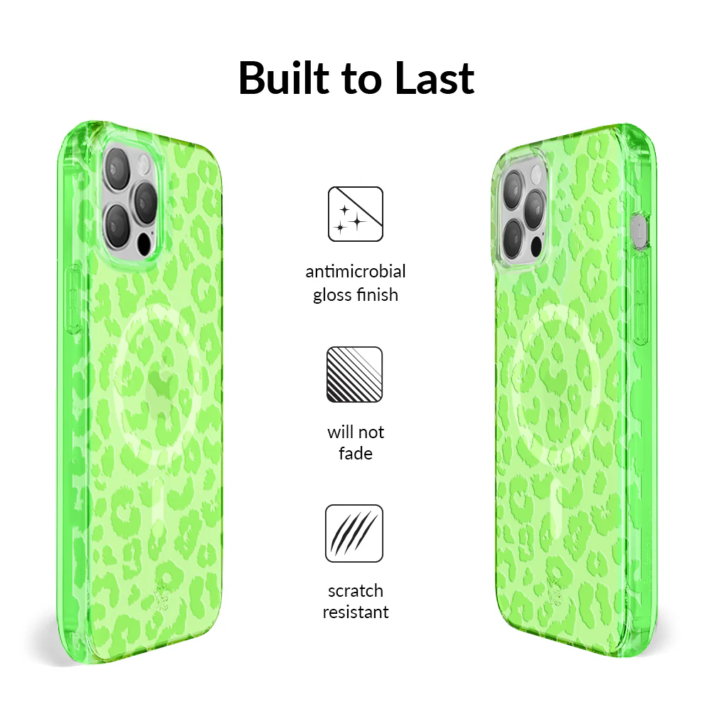Key Lime Leopard iPhone Case - Image 47