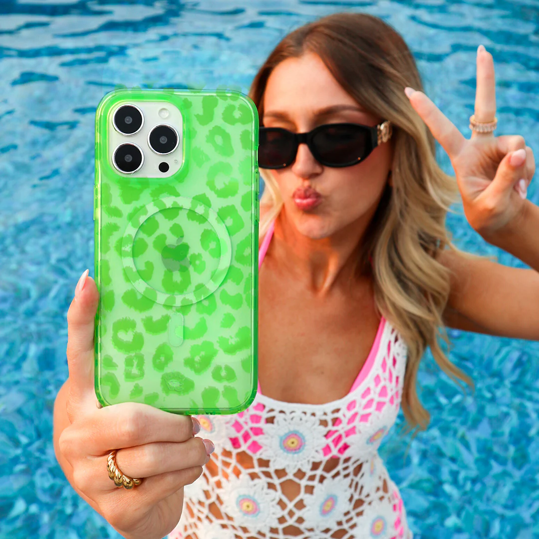 Key Lime Leopard iPhone Case - Image 50