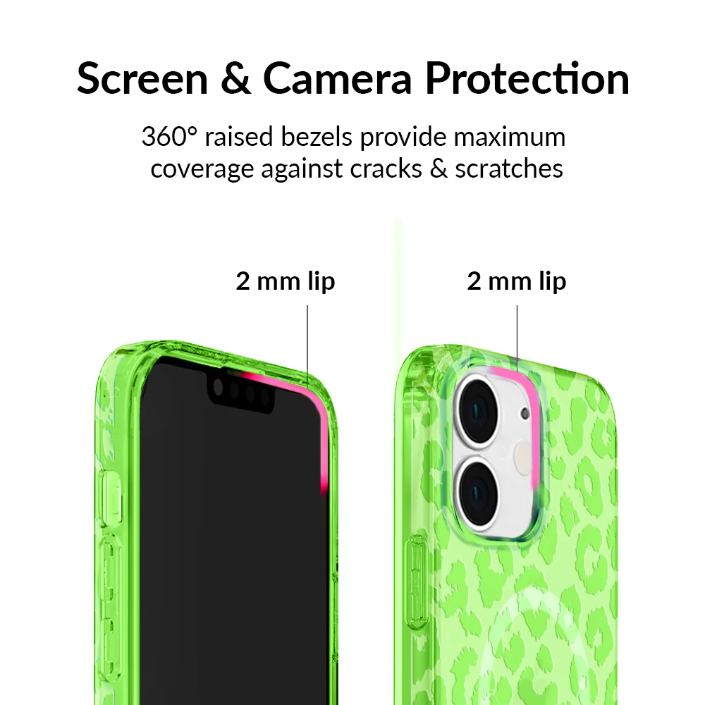 Key Lime Leopard iPhone Case - Image 57