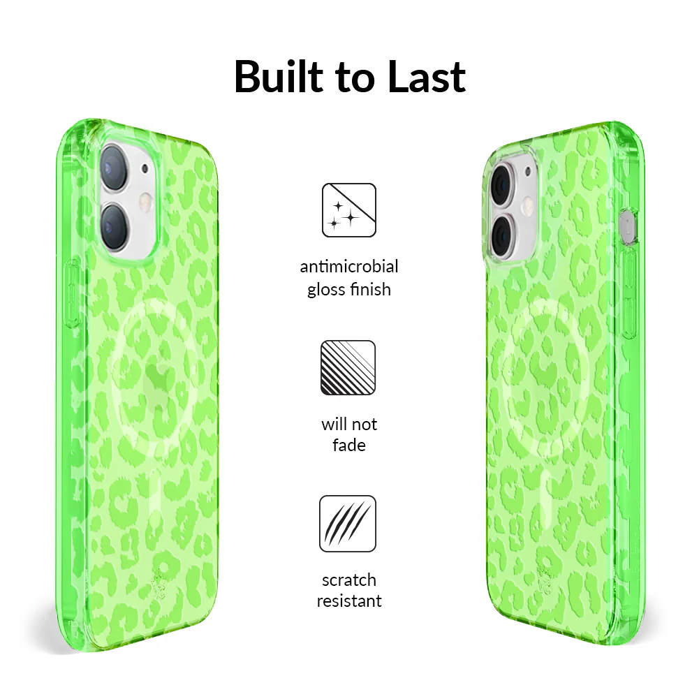 Key Lime Leopard iPhone Case - Image 59