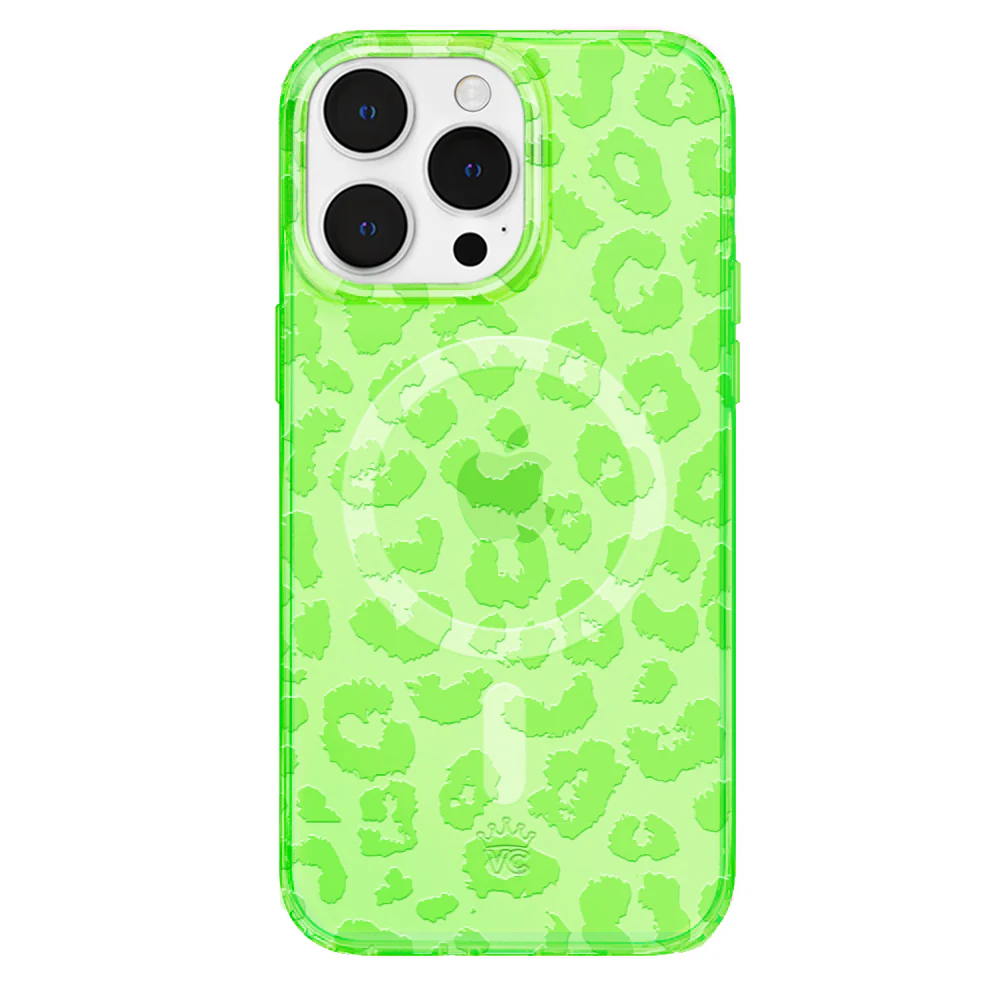 Key Lime Leopard iPhone Case - Image 7