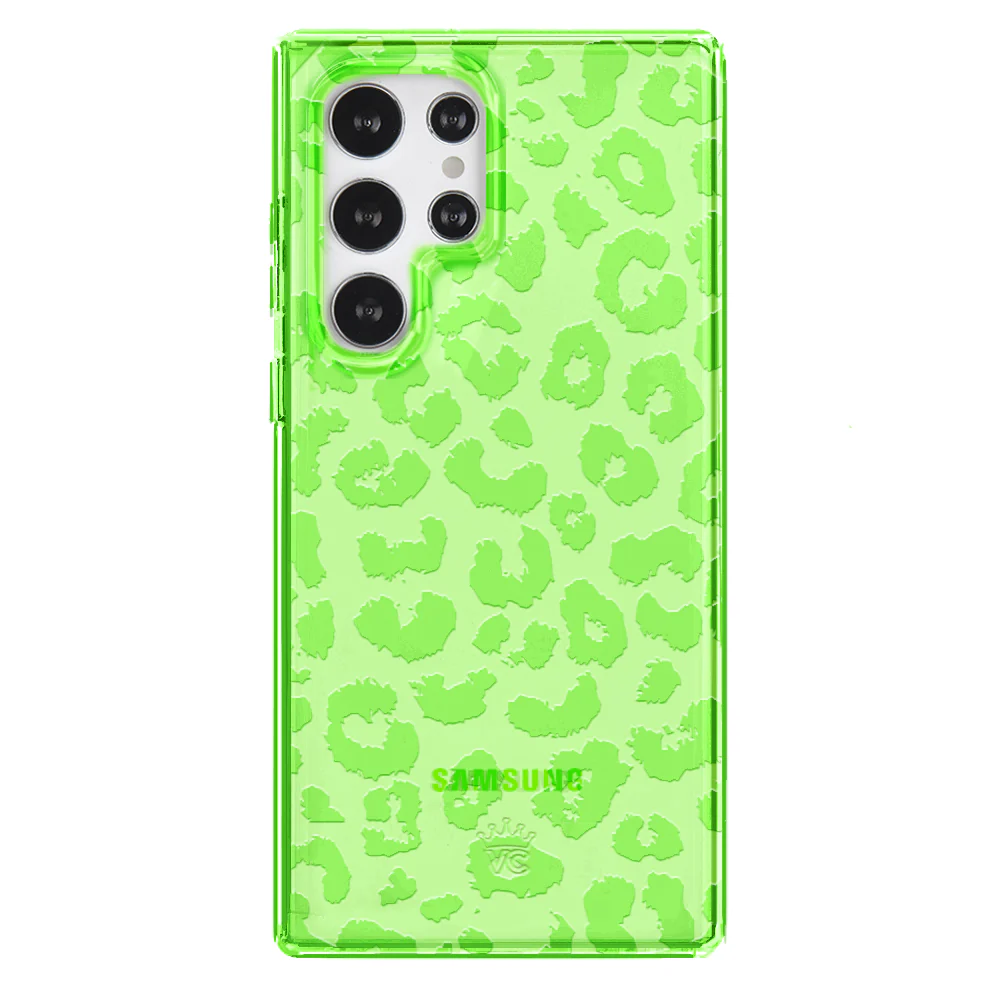 Key Lime Leopard Samsung Case - Image 11