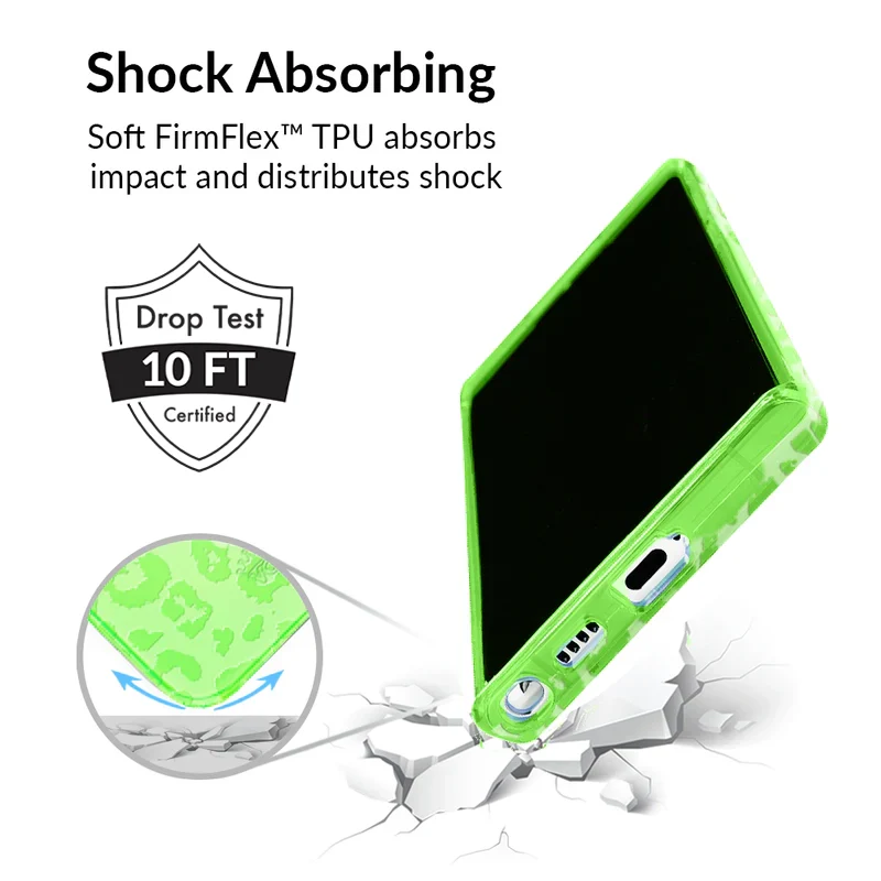 Key Lime Leopard Samsung Case - Image 12