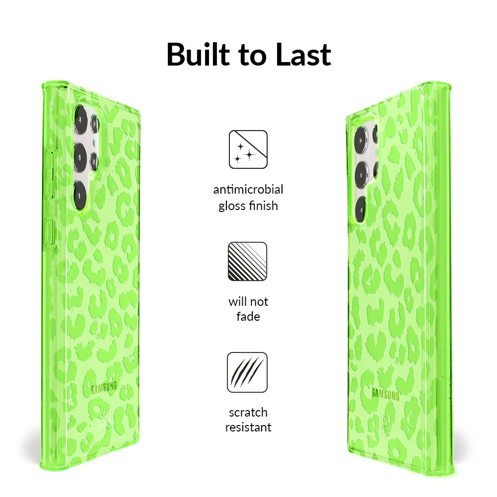 Key Lime Leopard Samsung Case - Image 14