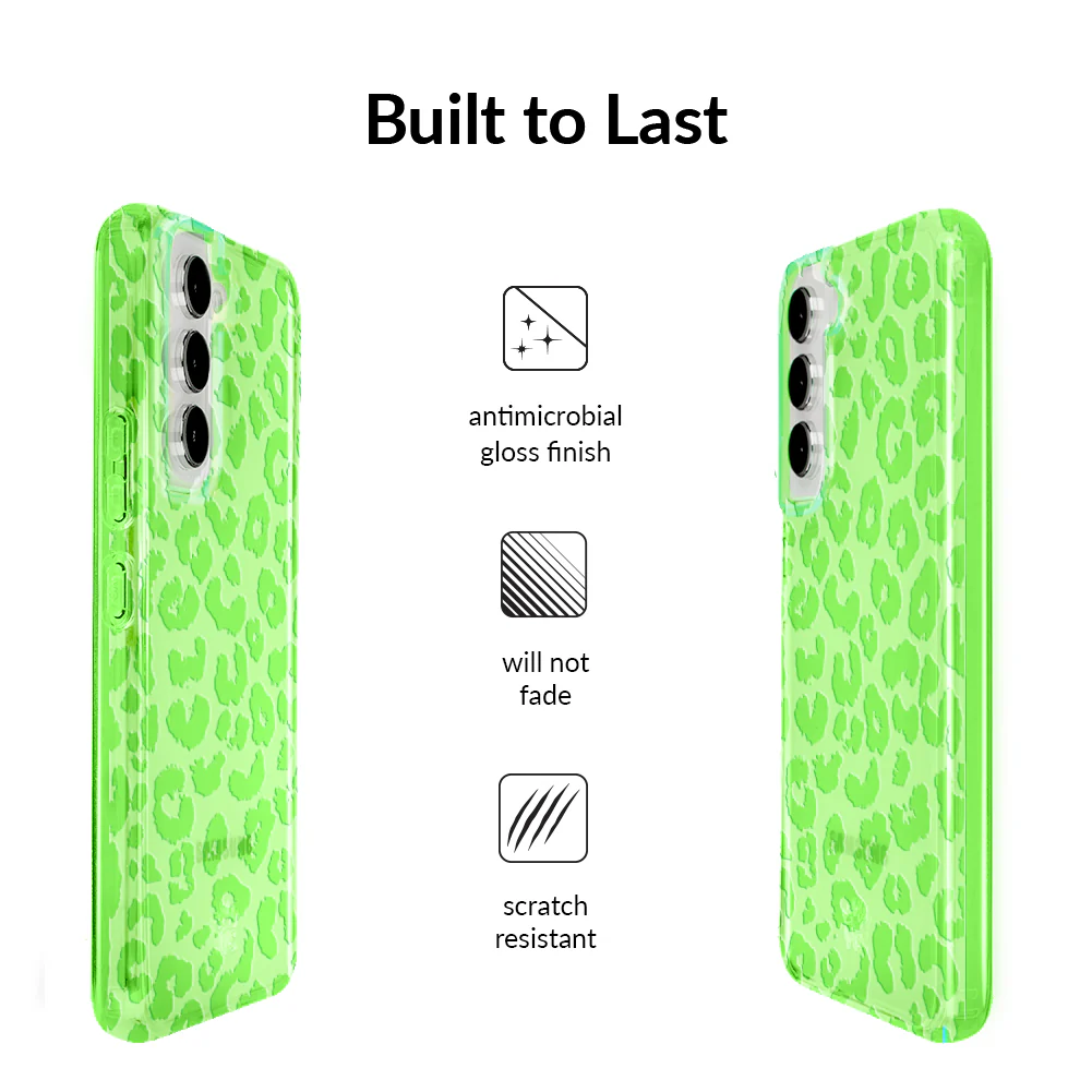 Key Lime Leopard Samsung Case - Image 19