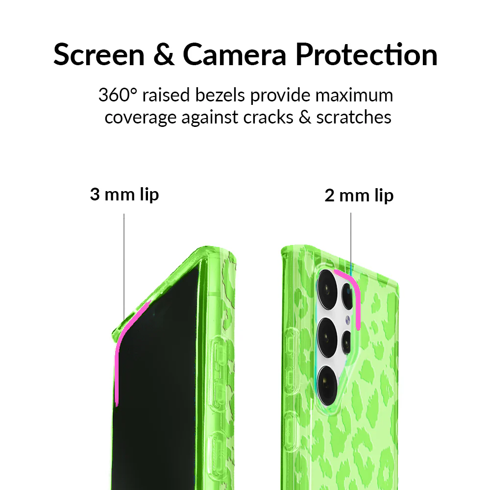 Key Lime Leopard Samsung Case - Image 29