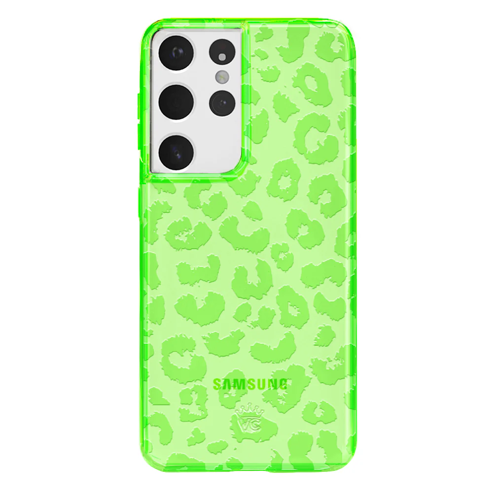 Key Lime Leopard Samsung Case - Image 42